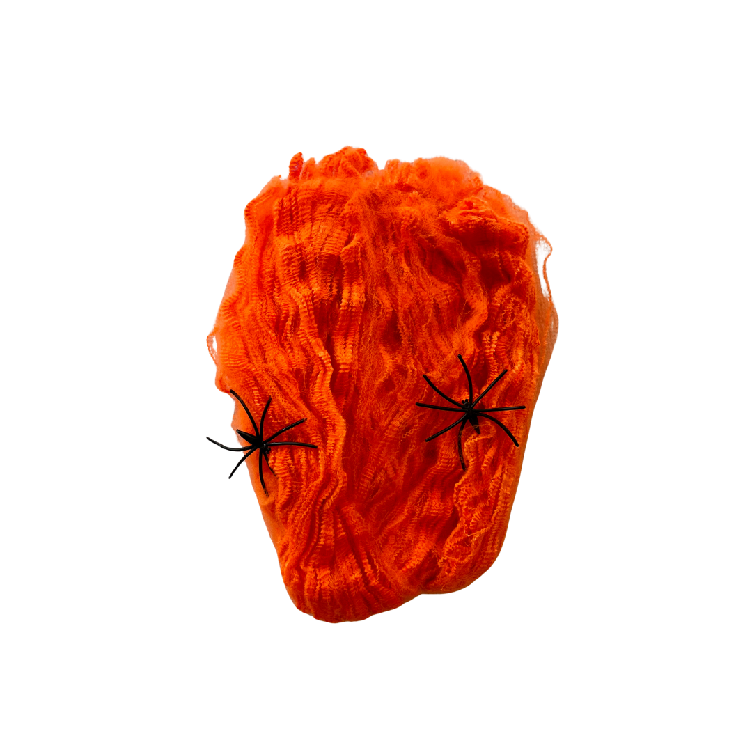DECO TELARAÑA 20GR NARANJA
