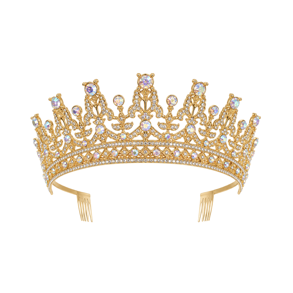 Tiara Reina con Brillos