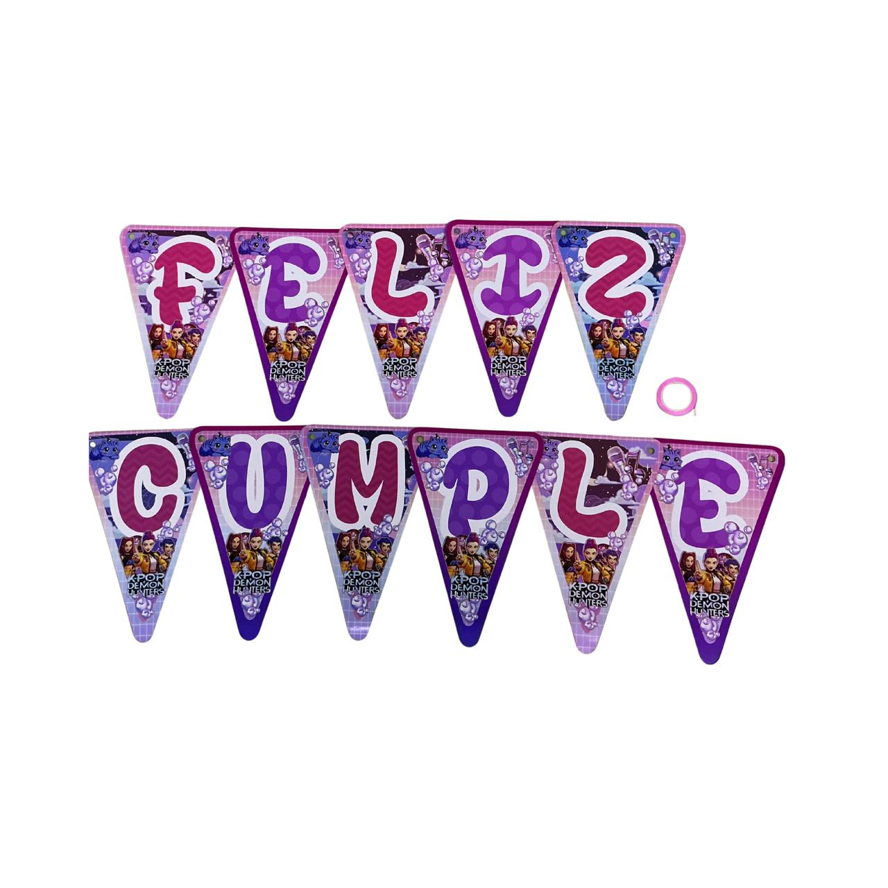 BANDERIN GUERRERAS KPOP X1