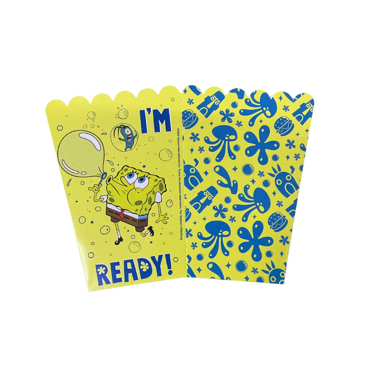 CAJITAS POP COR BOB ESPONJA X6