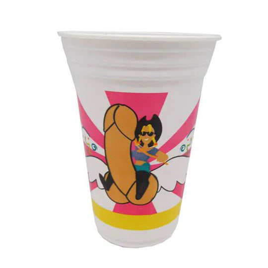 VASO DESPEDIDA SOLTERA 300cc X6