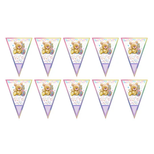 BANNER BANDERIN BABY SHOWER OSITO