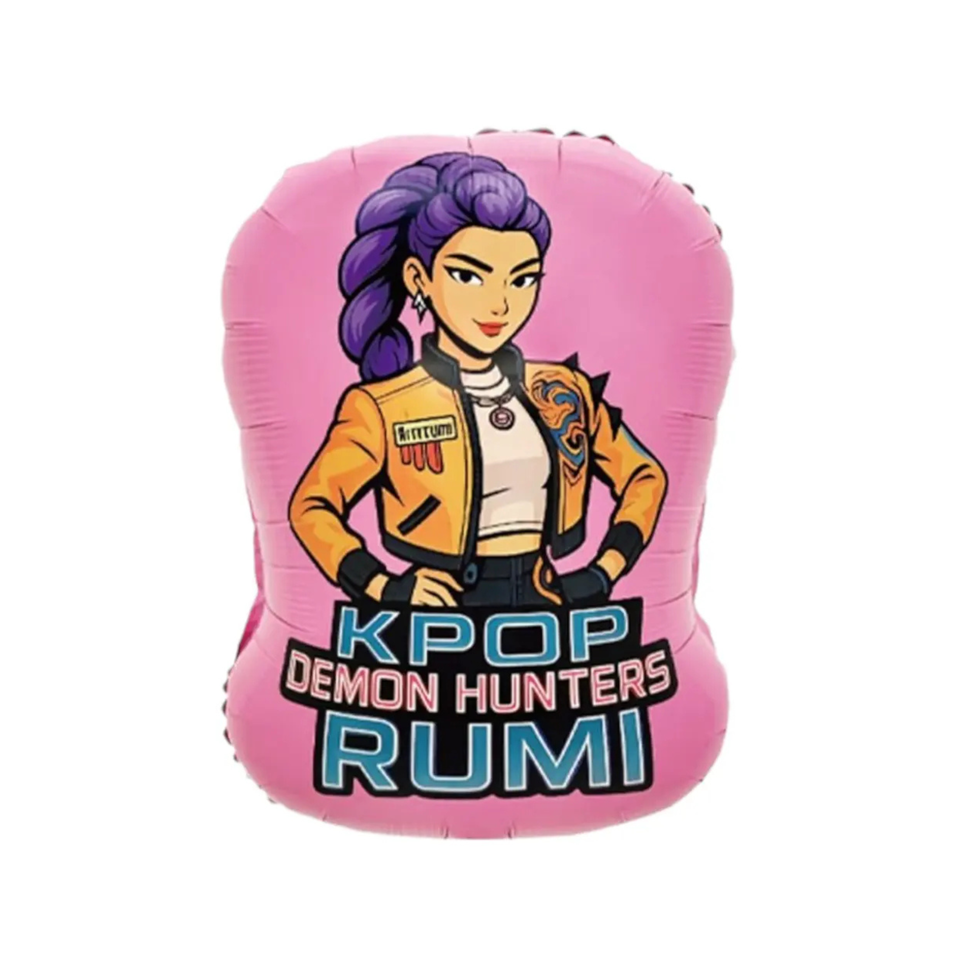globo kpop demon hunters rumi decoracion fiesta