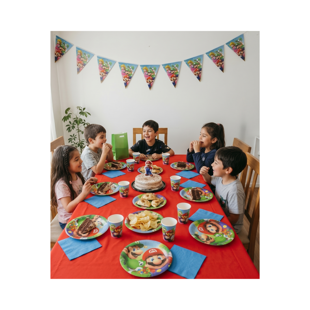 decoración cumpleaños mario bros