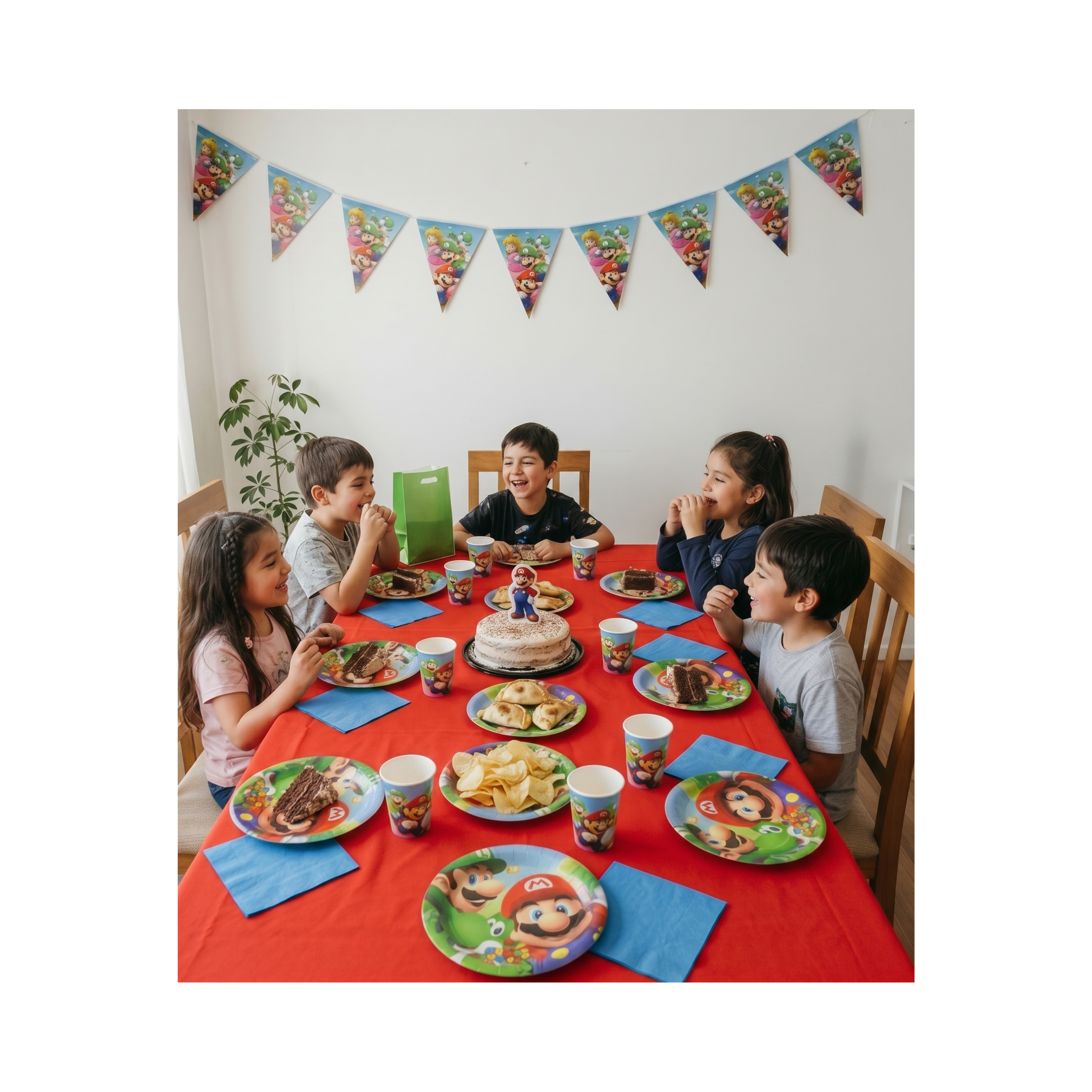 decoración cumpleaños mario bros