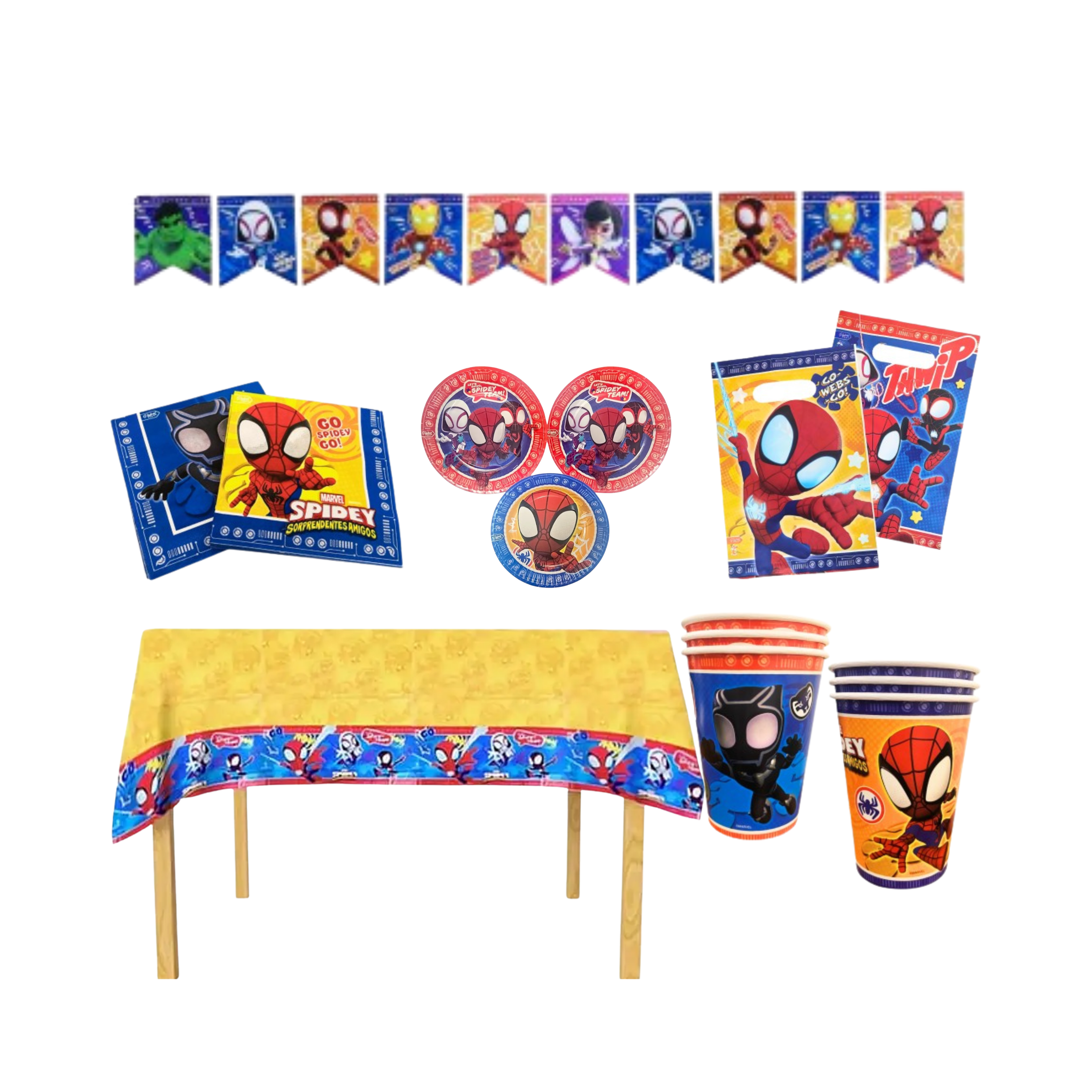 PACK SPIDEY X 12