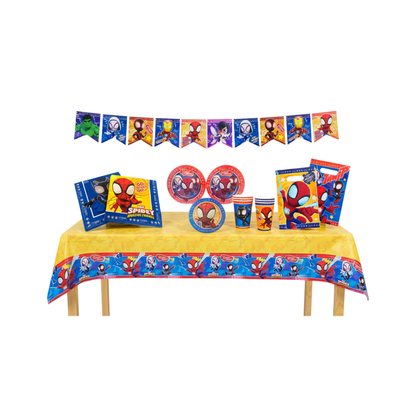 decoracion fiesta spidey pack completo