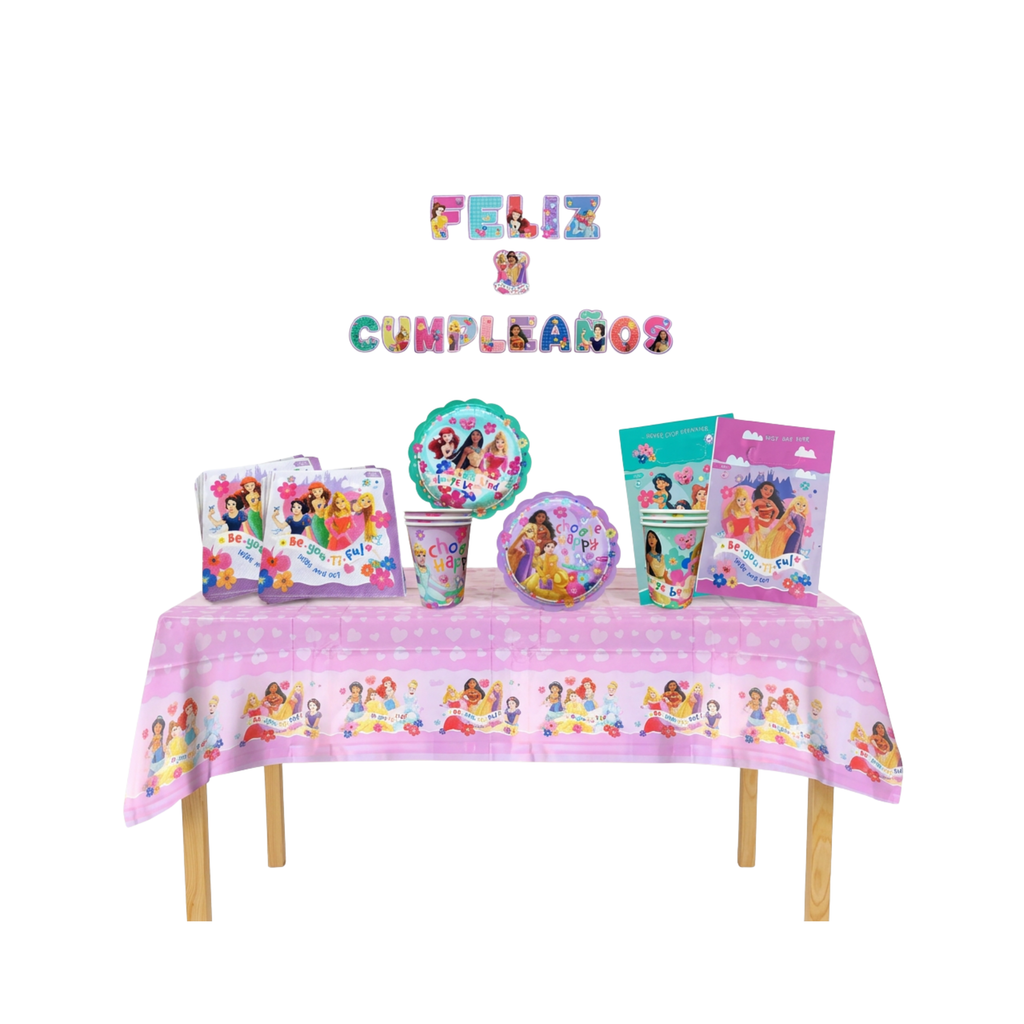 pack cotillon princesas chile