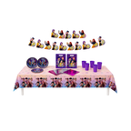 pack cumpleaños kpop guerreras decoración mesa infantil completa