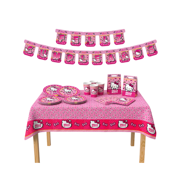 pack cotillon hello kitty 6 a 36 niños