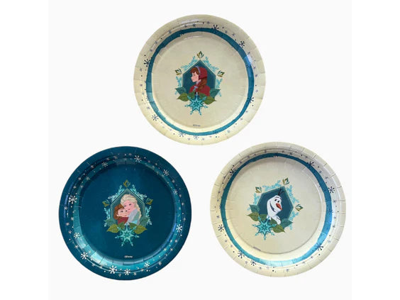 PLATO FROZEN 18CM 10 UNIDADES