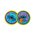 Platos Stitch Hawaii x6 de 18 cm
