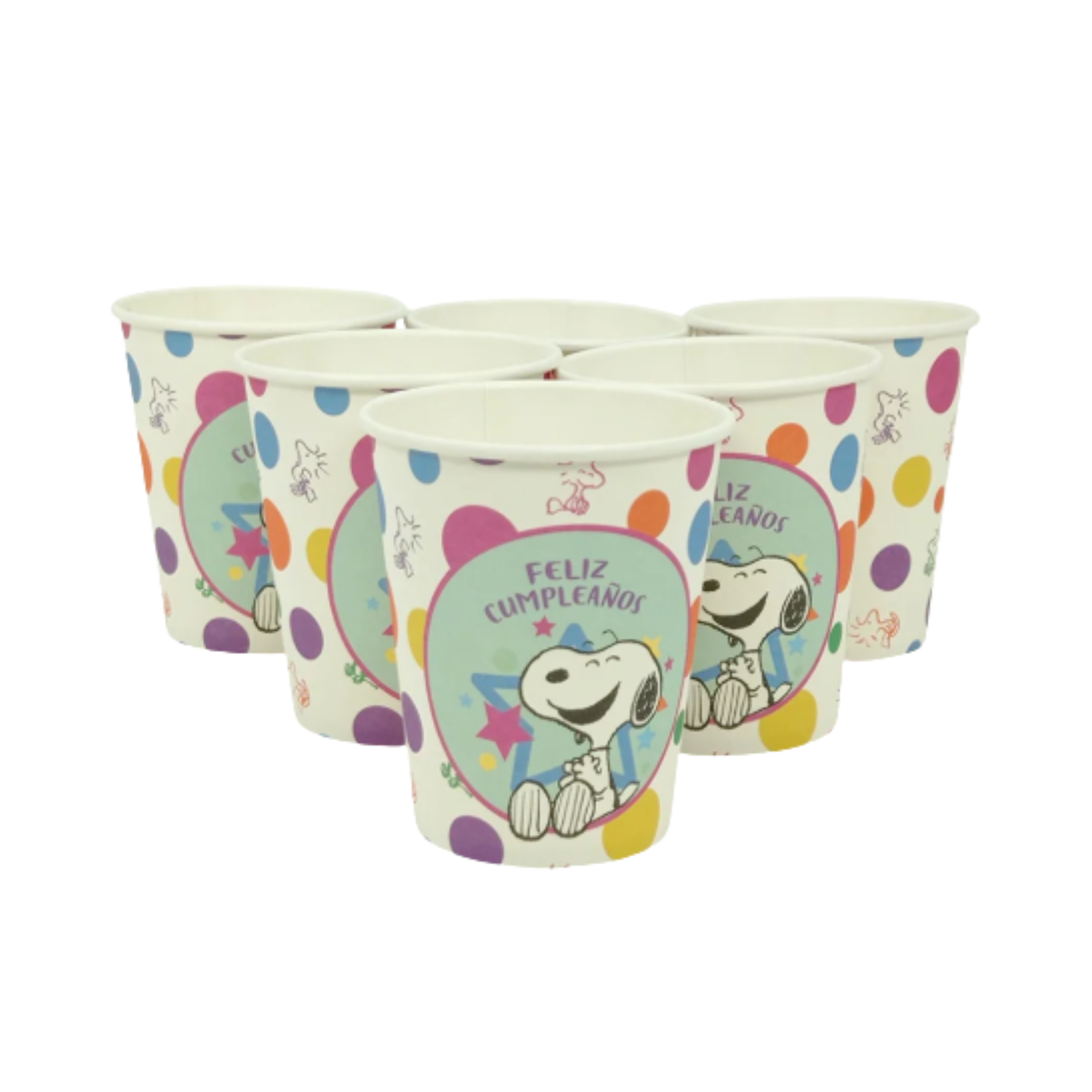 VASO SNOOPY X 6