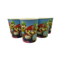 VASO POLIPAPEL SUPER MARIO X 6